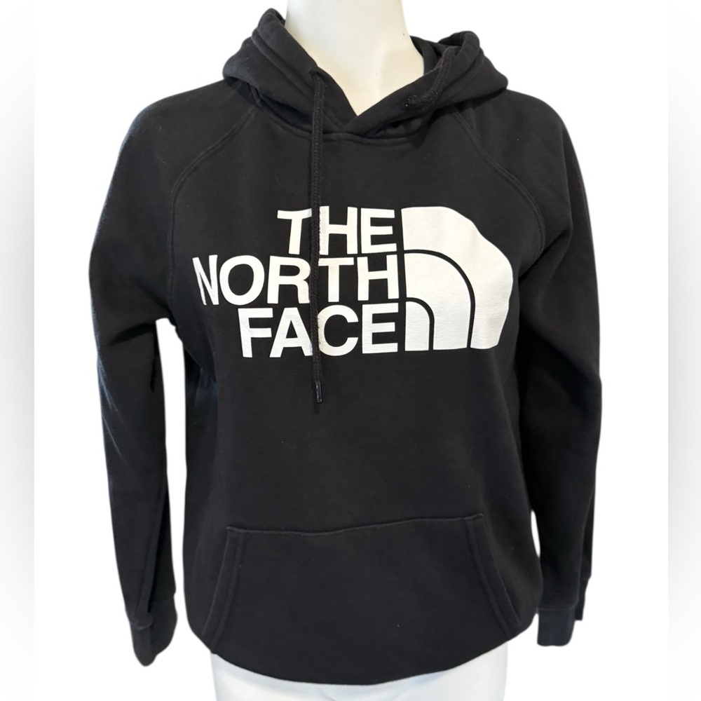 North Face Hoodie, Womens Sz S, pullover, hood with toggles, pouch - Picture 3 of 7